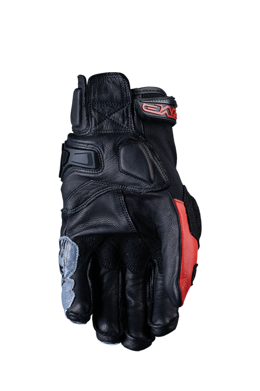 FIVE GLOVES - SF2 - GREY/RED