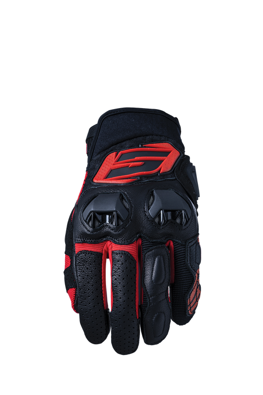 FIVE GLOVES - SF3 - BLACK/RED