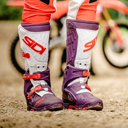 Sidi - Crossair Boot - WHITE/BLACK/BRONZE