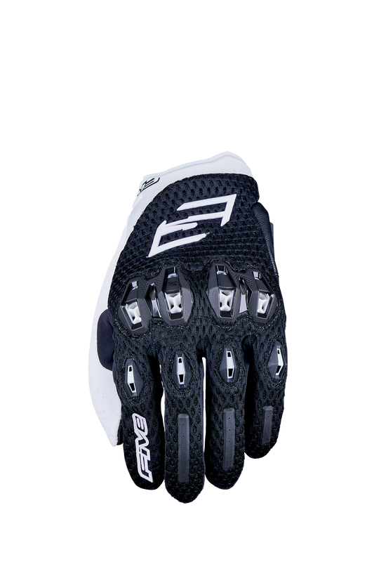 FIVE GLOVES - STUNT EVO2 AIRFLOW - BLACK/WHITE