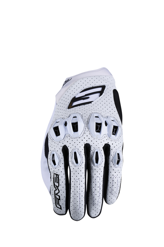 FIVE GLOVES - STUNT EVO2 LEATHER - WHITE