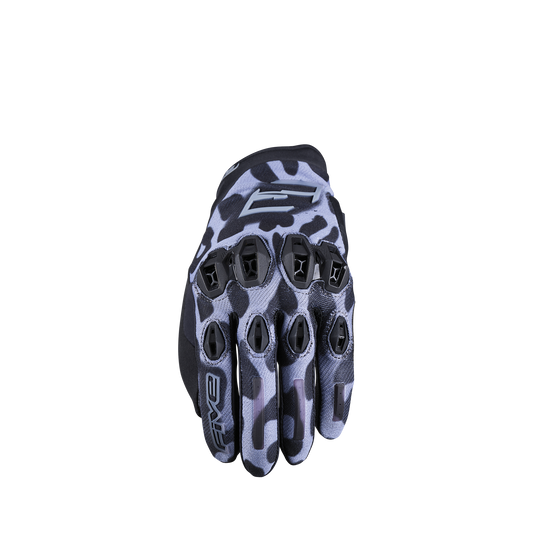 FIVE GLOVES - STUNT EVO2 WOMAN - LEOPARD GREY