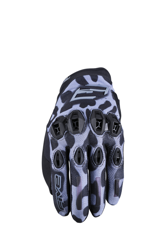 FIVE GLOVES - STUNT EVO2 WOMAN - LEOPARD GREY