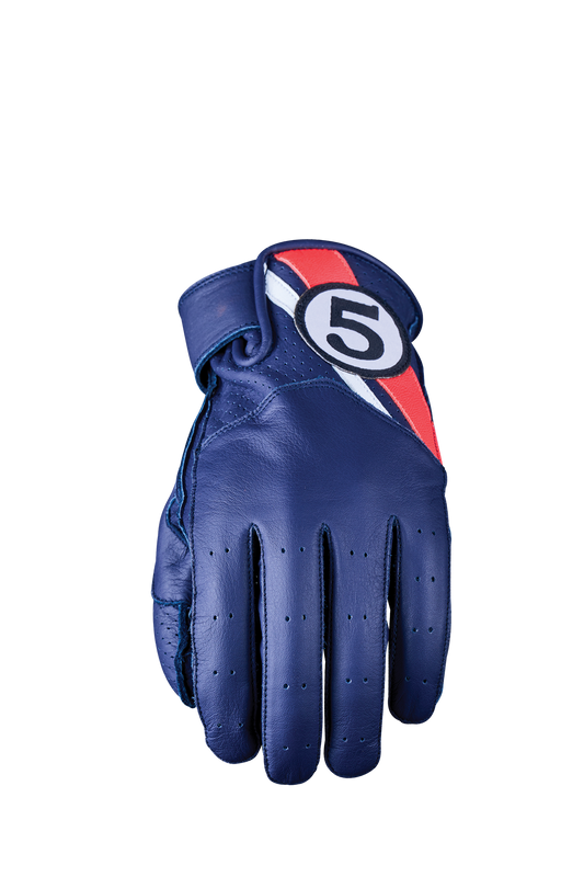 FIVE GLOVES - TEXAS EVO - BLUE/FLUO RED