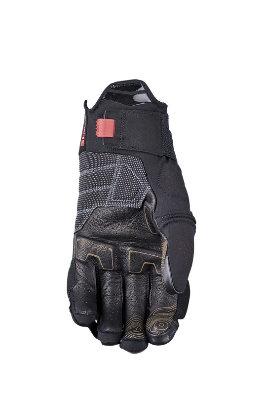 FIVE GLOVES - TFX1 AIRFLOW SHORT - Black/Fluo Red