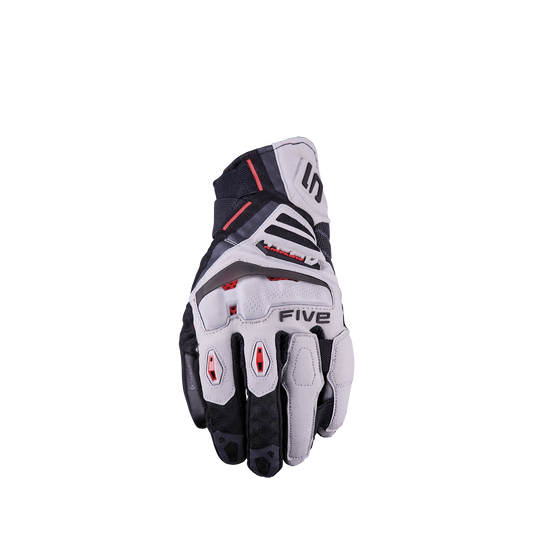 FIVE GLOVES - TFX1 AIRFLOW SHORT - Grey/Fluo Red