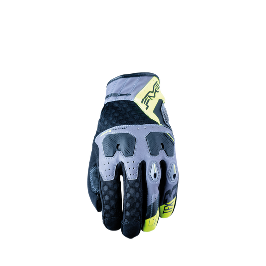 FIVE GLOVES - TFX3 AIRFLOW - GREY/FLUO YELLOW