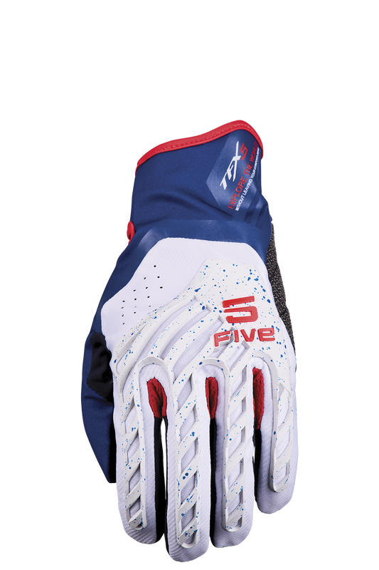 FIVE GLOVES - TFX5 - Grey/Blue/Red