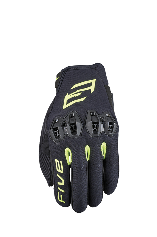 FIVE GLOVES - TRICKS - BLACK/FLUO YELLOW