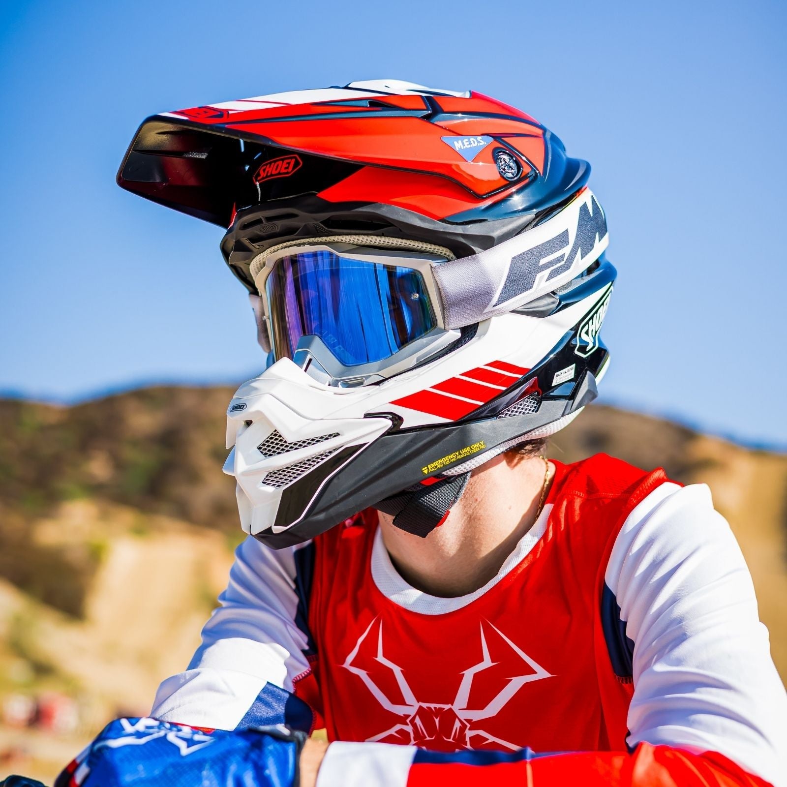 shoei dirt helmet SHOEI - VFX-EVO Jammer