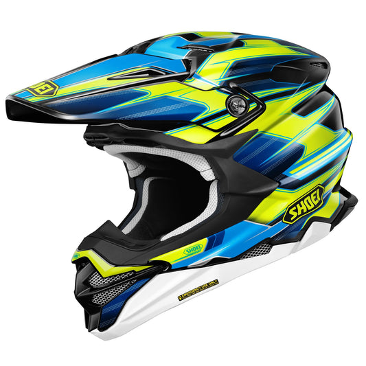 SHOEI - VFX-EVO Sparkle - BLUE/YELLOW/WHITE (TC3)