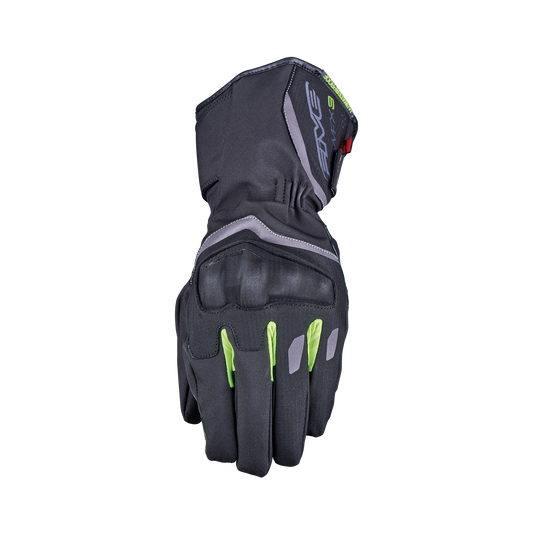 FIVE GLOVES - WFX3 EVO WP - BLACK/FLUO YELLOW