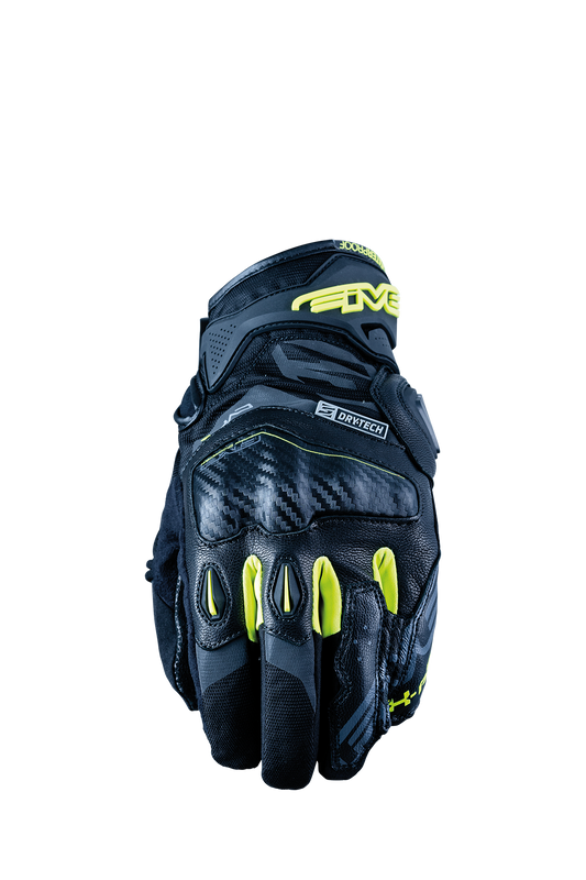 FIVE GLOVES - X-RIDER WP 2021 - BLACK/FLUO YELLOW